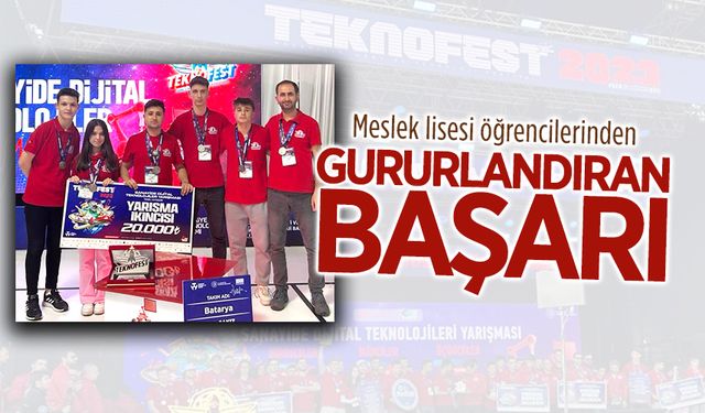 Batarya Takımı, TEKNOFEST’te Türkiye ikincisi oldu