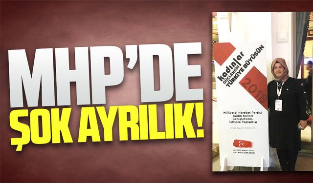 MHP Karasu’da şok ayrılık