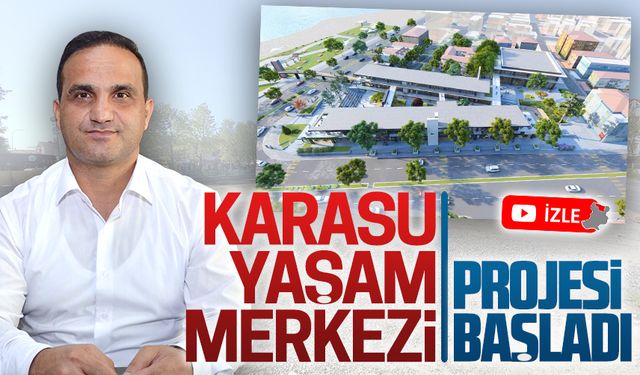 Karasu Yaşam Merkezi’nde zemin etüdü çalışması başladı