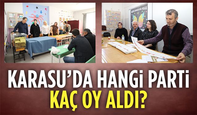 Karasu’da 2023 milletvekilliği seçiminde hangi parti kaç oy aldı