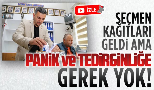 2.tur sandık ve sıra numaralarında değişiklik yok