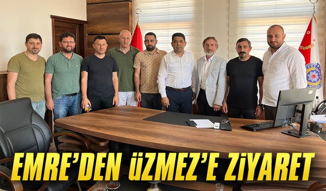 Emre’den Üzmez’e ziyaret