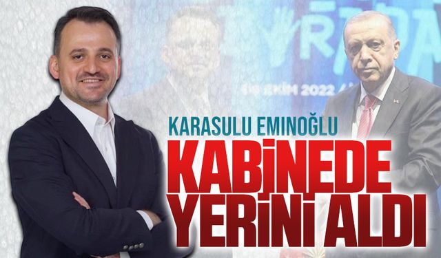 Karasulu Dr.Enes Eminoğlu, Gençlik ve Spor Bakan Yardımcısı oldu