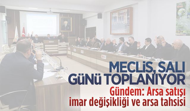 Karasu Belediyesi Haziran ayı meclisi toplanıyor