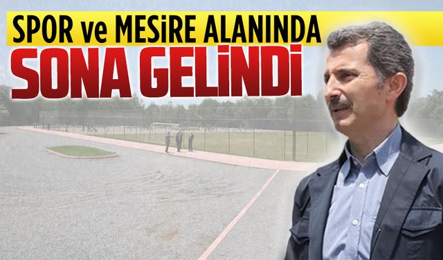 Kocaali Karapelit Metin Aydön Spor ve Mesire Alanı’nda sona gelindi