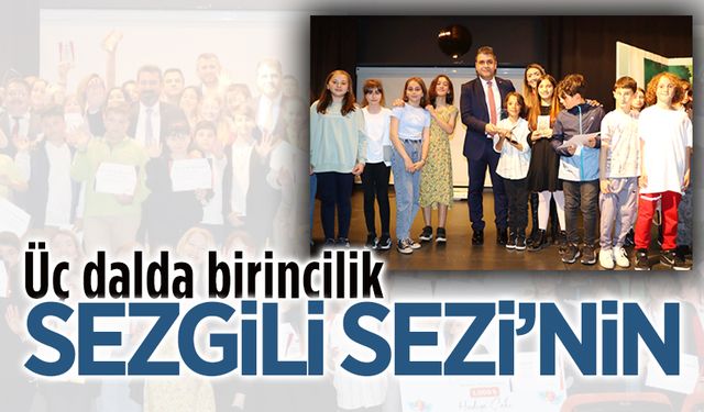 Sezgili Sezi tiyatro grubu, festivalden üç birincilik ödülüyle döndü