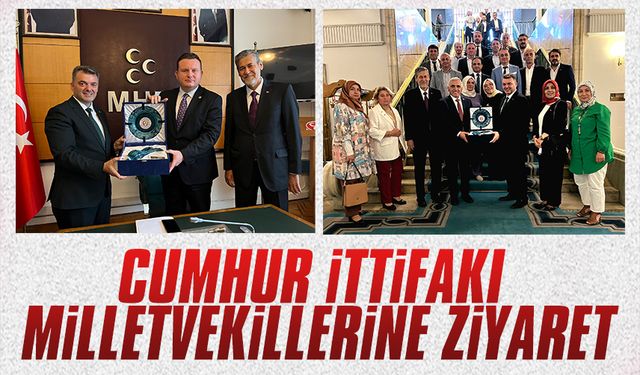 Başkan Sarı’dan, Cumhur İttifakı milletvekillerine ziyaret