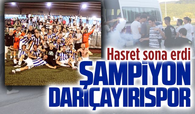 Darıçayırıspor, Birinci Amatör Küme’ye yükseldi