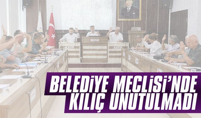 Belediye Meclisi dört madde ile toplandı