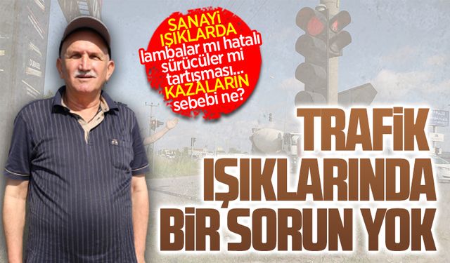 Başkan Çatalbaş, Sanayi Sitesi ışıklarında şu anda bir sorun olmadığını söyledi