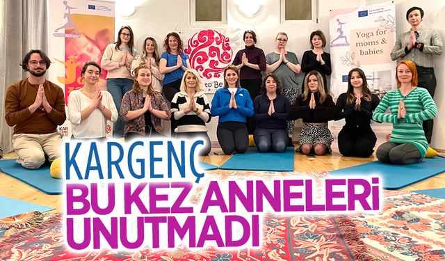 KARGENÇ’ten anneler için yoga eğitimi