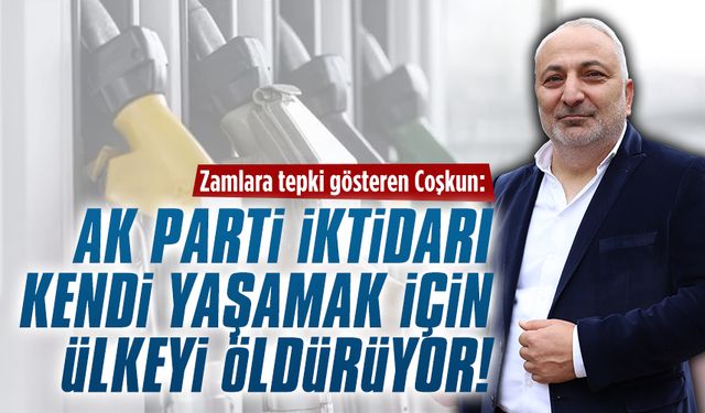 Oğuzhan Coşkun: Daha kötü yönetemezler diyorduk, yanılmışız!