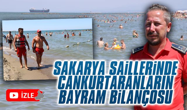 Sakarya cankurtaran ekiplerinden yoğun bayram mesaisi