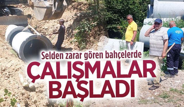 Kızılcık Mahallesi’nde SASKİ ekipleri mesaide