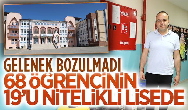 Şehit Ferhat Sözer Ortaokulu’nun LGS başarısı her yıl artıyor