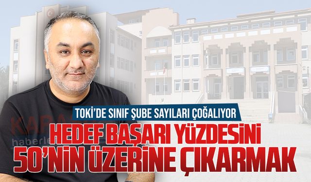 TOKİ’de sınıf şube sayıları çoğalıyor