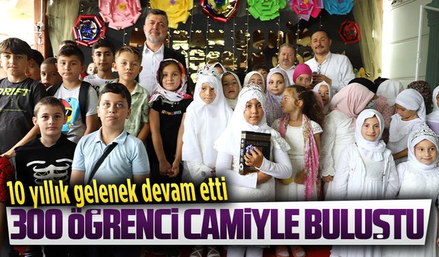 Osmanlı Camii’nde Yaz Kur’an Kursu yıl sonu programı düzenlendi