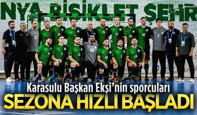 Büyükşehir hentbol sezona galibiyetle başladı