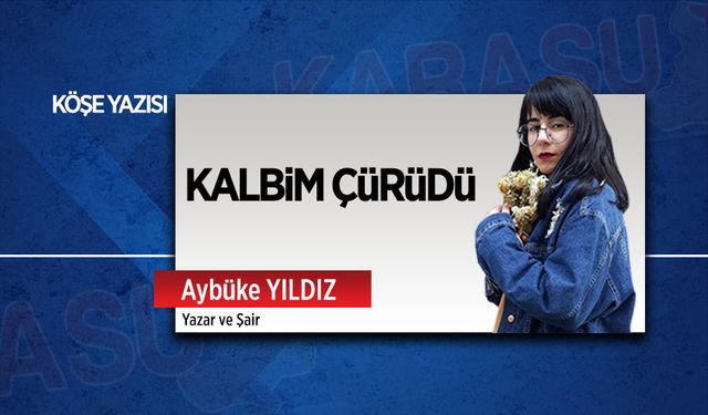 Kalbim çürüdü