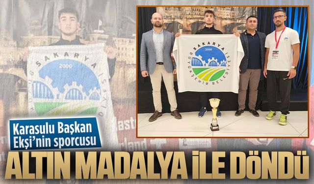 Yuşa Yaman Çakar, başarılarına bir yenisini daha ekledi