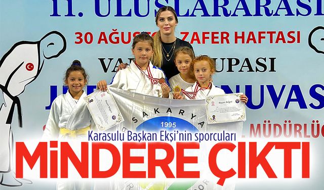 Büyükşehir’in süper miniklerinden önemli başarı