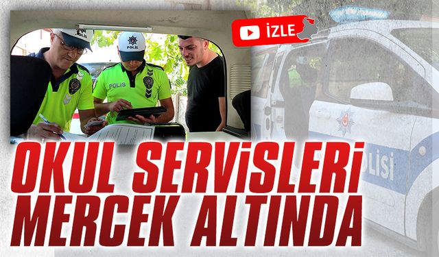 Karasu’da okul servisleri denetleniyor