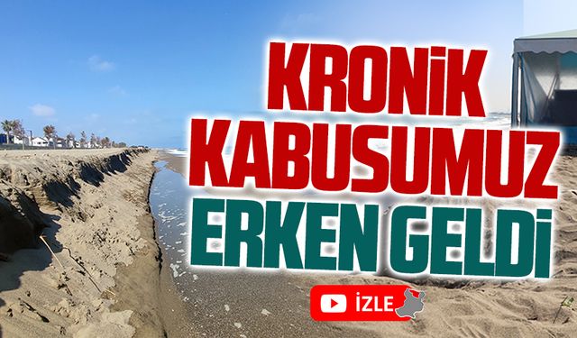 Karasu’nun kabusu kıyı erozyonu, bu kez doğudan başladı