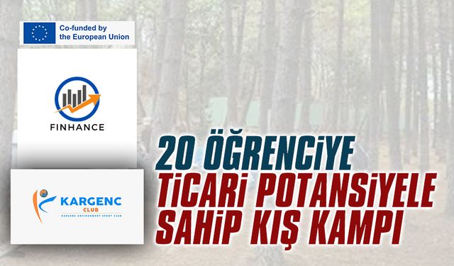 20 öğrenciye ticari potansiyele sahip kış kampı