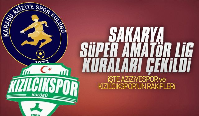 Sakarya Süper Amatör Lig’de kuralar çekildi gruplar belli oldu