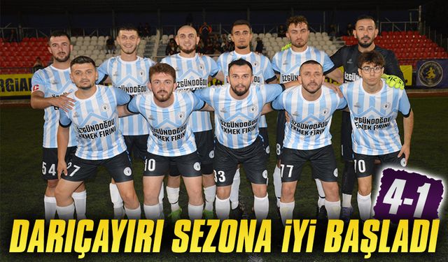 Darıçayırı sezona iyi başladı (4-1)