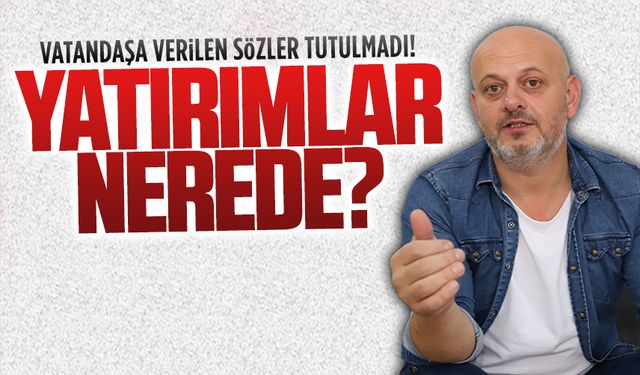 Karasu halkına verilen sözler tutulmadı