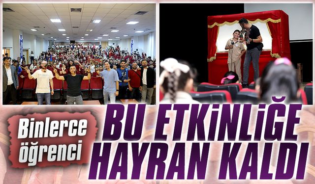 Karagöz Göklerde Karasu’da sahne aldı