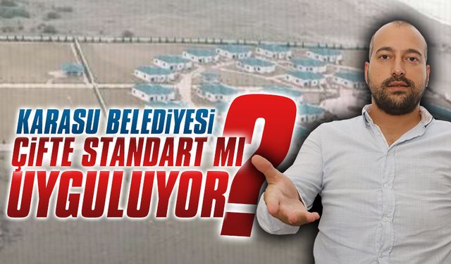 Başkan Uğur Büyük, Karasu Belediyesi’nin adaletsiz davrandığını söyledi