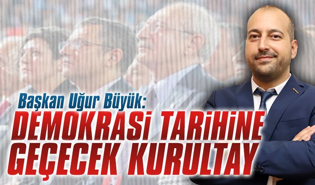 Uğur Büyük, CHP’nin kurultayı ile ilgili basın açıklamasında bulundu