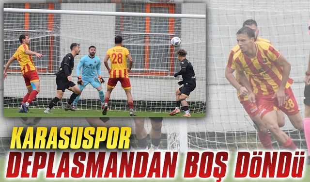 Karasuspor lidere direnemedi