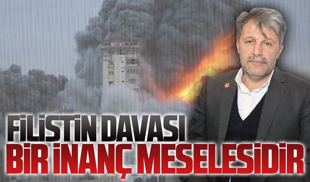 Osman Önal, Filistin’de yaşanan zulüm için açıklamada bulundu