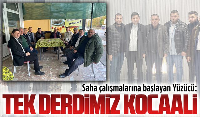 Turan Yüzücü, “Tek derdimiz Kocaali”