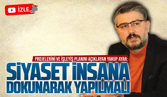 Yakup Ayar, basınla bir araya gelerek hedef ve projelerini açıkladı