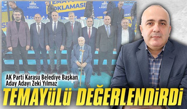 Zeki Yılmaz, temayülü değerlendirdi