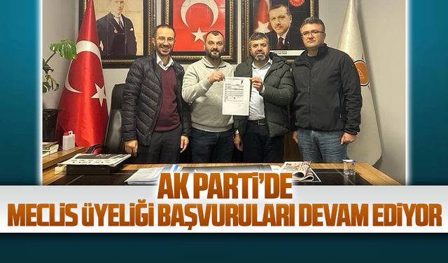 Semih Yaşar başvurusunu yaptı