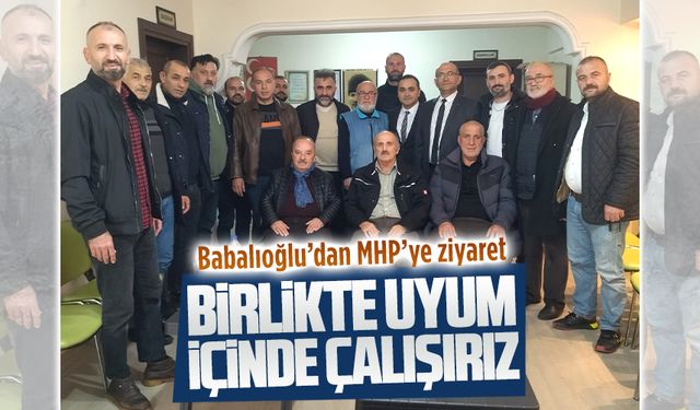 Babalıoğlu’ndan MHP ziyareti