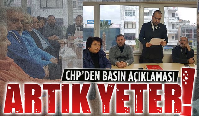 CHP Karasu İlçe Örgütü, şehit olan 12 asker için basın açıklamasında bulundu