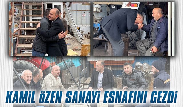 Kamil Özen, çalışmalarına tam gaz devam ediyor