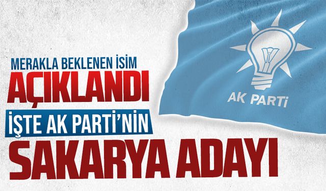 Erdoğan, AK Parti'nin Sakarya adayını açıklayacak