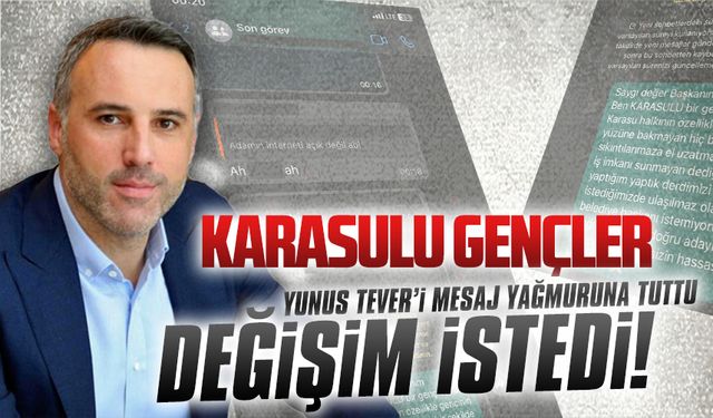 Karasulu gençler, Yunus Tever’e sesini böyle duyurdu