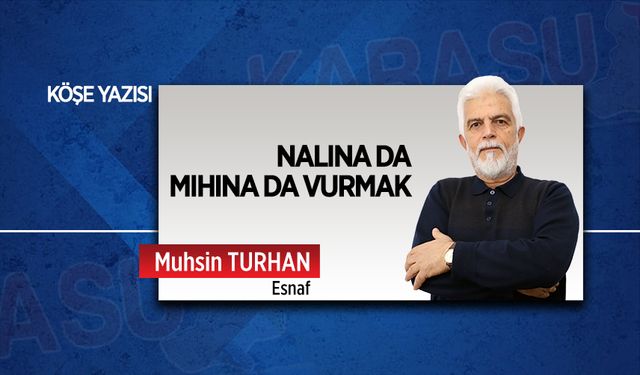 Nalına da mıhına da vurmak