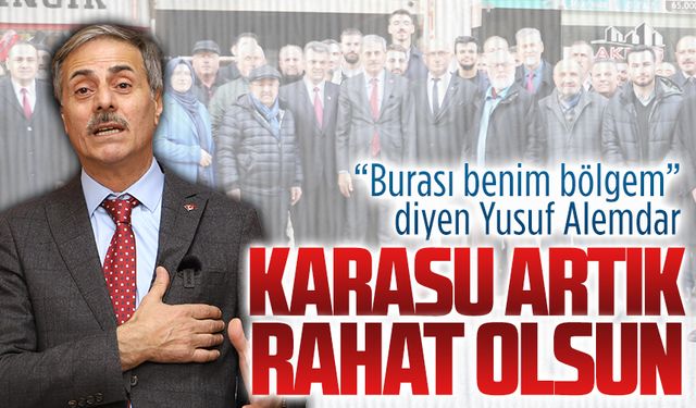 Sakarya Büyükşehir Belediye Başkan Adayı Yusuf Alemdar, Karasu’ya geldi