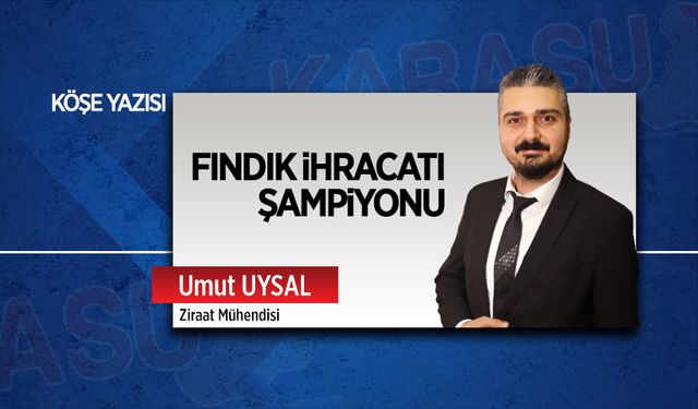 Fındık ihracatı şampiyonu