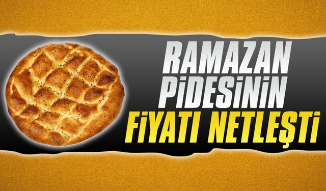 2024 yılı için pide fiyatları netleşti