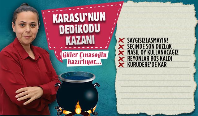 Karasu’nun dedikodu kazanı